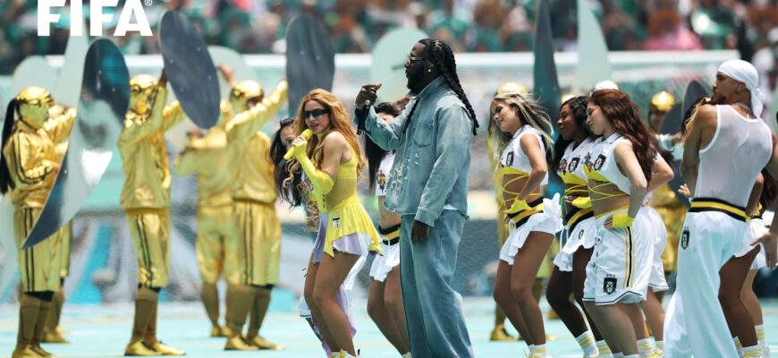 Shakira And Burna Boy Perform Dai Dai At Fifa World Cup 2026 Opening Match!