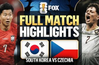 South Korea Vs Czechia Match Highlights 2026 Fifa World Cup
